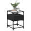Aecca 40cm W Steel Bedside Table-1953077589