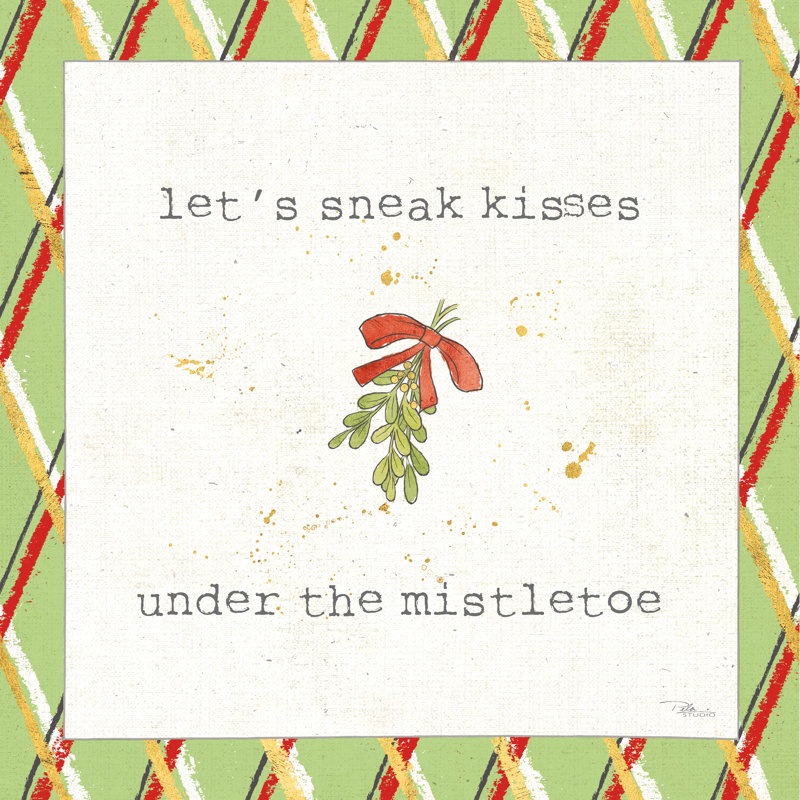 Christmas Cuties III Step 04C, H 12 po x l 12 po, Oui, Cadre doré simple