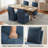 Upholstered Storage Side chair With Casters-1104736812