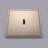 BathSelect Brushed Nickel Square Rainfall Showerhead Ultrathin Style-130513028-130513025
