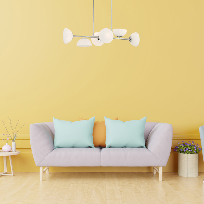 Keshayla 6 - Light Matte Black Single Pendant