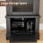 10 Gun Safe For Rifles, Wooden Display Gun Cabinet For Long Rifles, Quick Access Cabinet Safes With Large Sapce Storage For Multiple Short Gun, Espresso-1976633154-1966154949