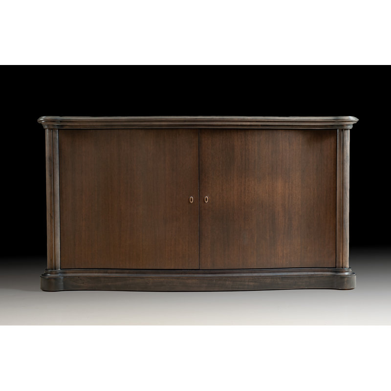 Buffet en bois de hêtre 2 tiroirs 70" wide