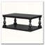 Vintage Coffee Table with Vase Column Legs & Pine Veneer-59214713-59214719