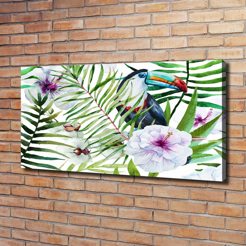 Tropic Toucan - Wrapped Canvas Print