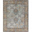 Oriental Area Rug in Light Blue/Ivory/Brown