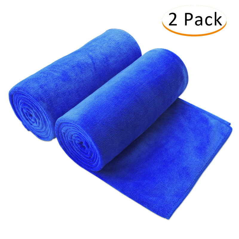 Midweight Bath Towel, Dark Blue
