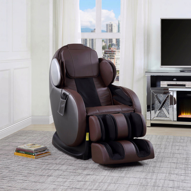 Fauteuil de massage synthétique en cuir synthétique avec fonction de massage
