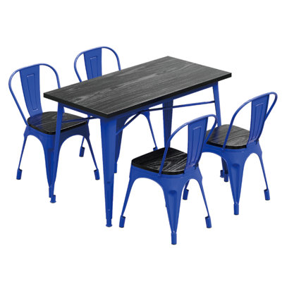 Ensemble de salle à manger rectangulaire L 55,2 po x l 27,6 po