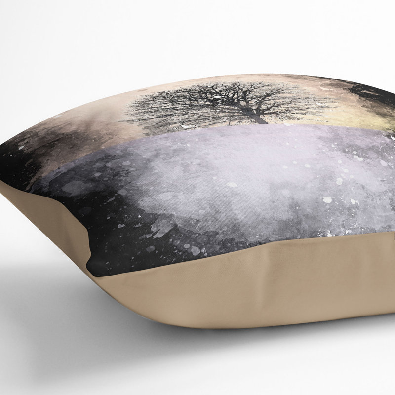 Square Throw Cushion, 55cm H x 55cm W x 20cm D, Stone