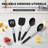 4 PCS Silicone Cooking Utensils