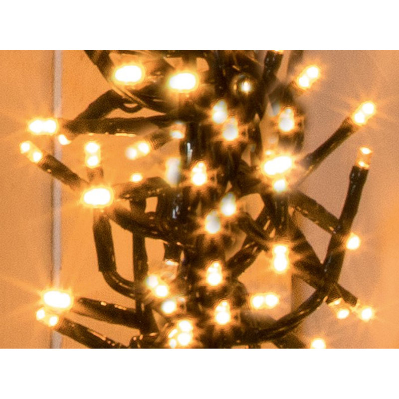 480 Multi Action Cluster String Lights, Vintage Gold