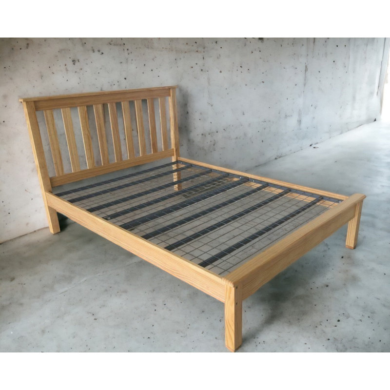 Beaverville Bed, Double (4'6), Pine