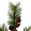 Faux Pine/Berry/Leaf Branch