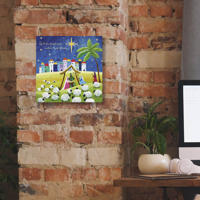  Art mural sur toile 12 "x 12", 12" H x 12" W
