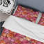 Ensemble de housse de couette moderne rose et or scintillant Gems III-109155247