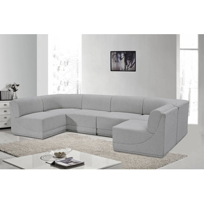Canapé modulaire rembourré 6 pièces Ollie