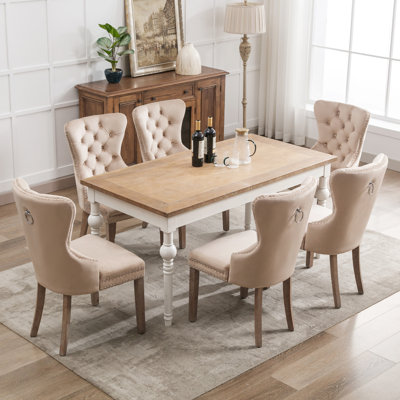 49.5cm H Side Chair in Beige