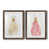 Papier, cadre noyer