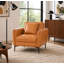 Fauteuil en cuir véritable Fessler