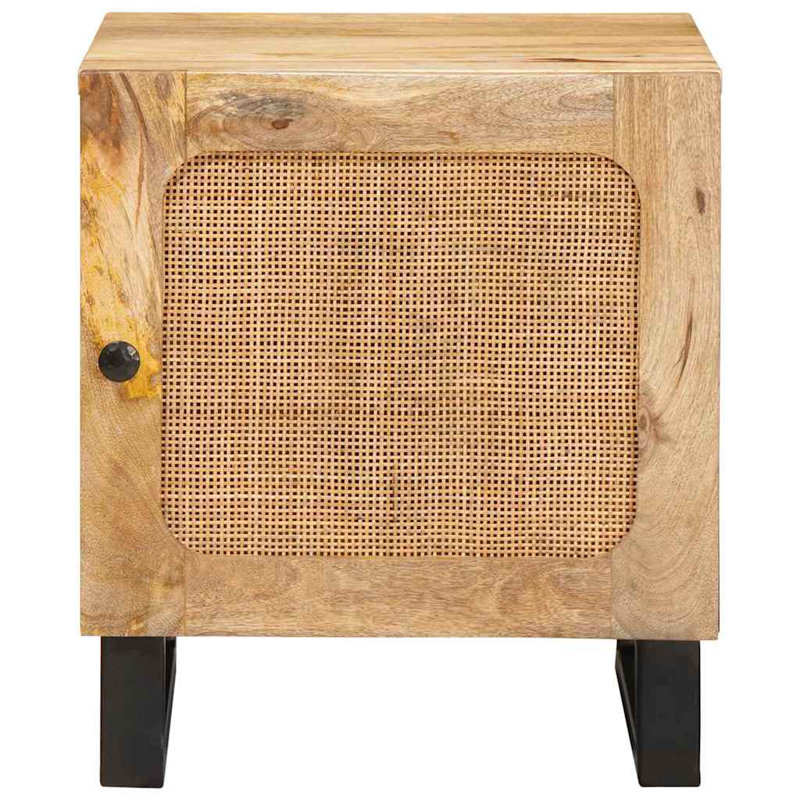 40cm W Solid Wood Bedside Table