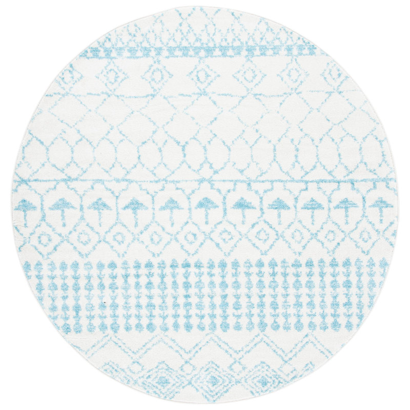 Stutz Performance Southwestern Rug, Round 6'7"