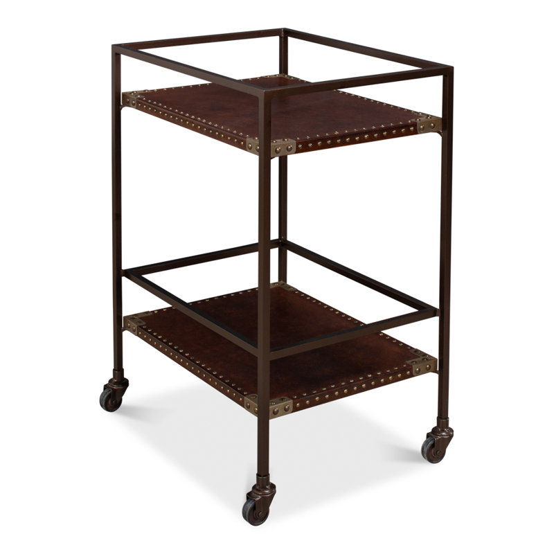 Industrial Bar Cart
