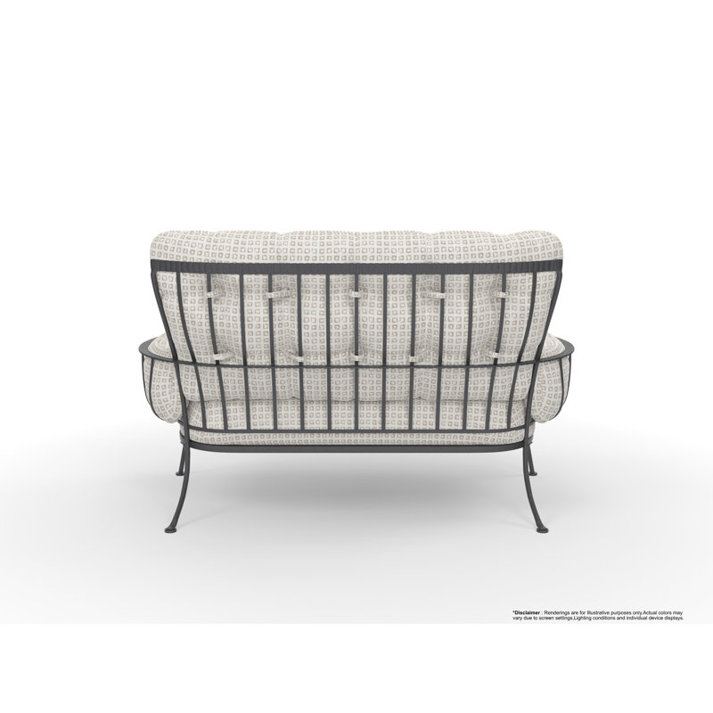 Monterra Outdoor 2 - Seat Loveseat, Kindle Silk, Graphite