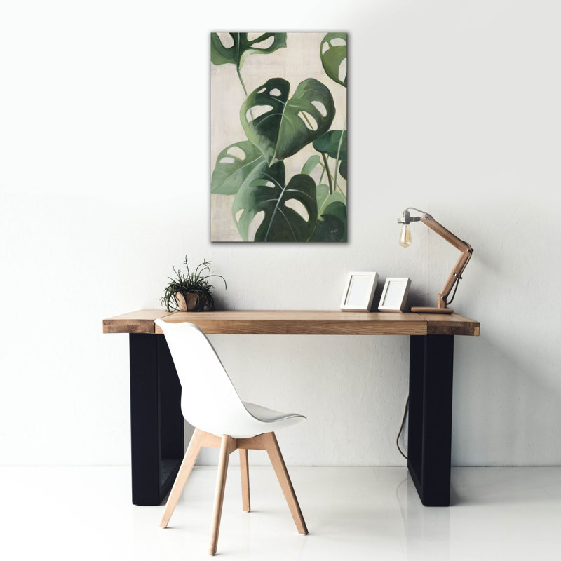 Toile épique Graffiti «Tropical Study 4 C» par Julia Purinton, 12 po x 18 po, H 40 po x l 26 po x P 1,5 po