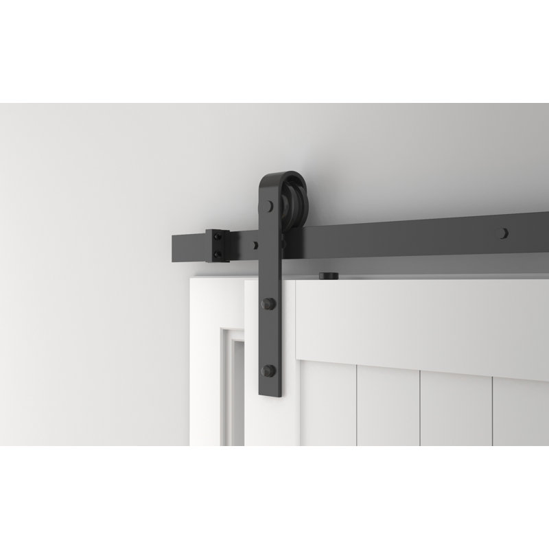 Ensemble de quincaillerie de porte de grange standard en forme de J Coast Sequoia