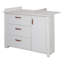 Mila Cot Bed 3-Piece Nursery Furniture Set