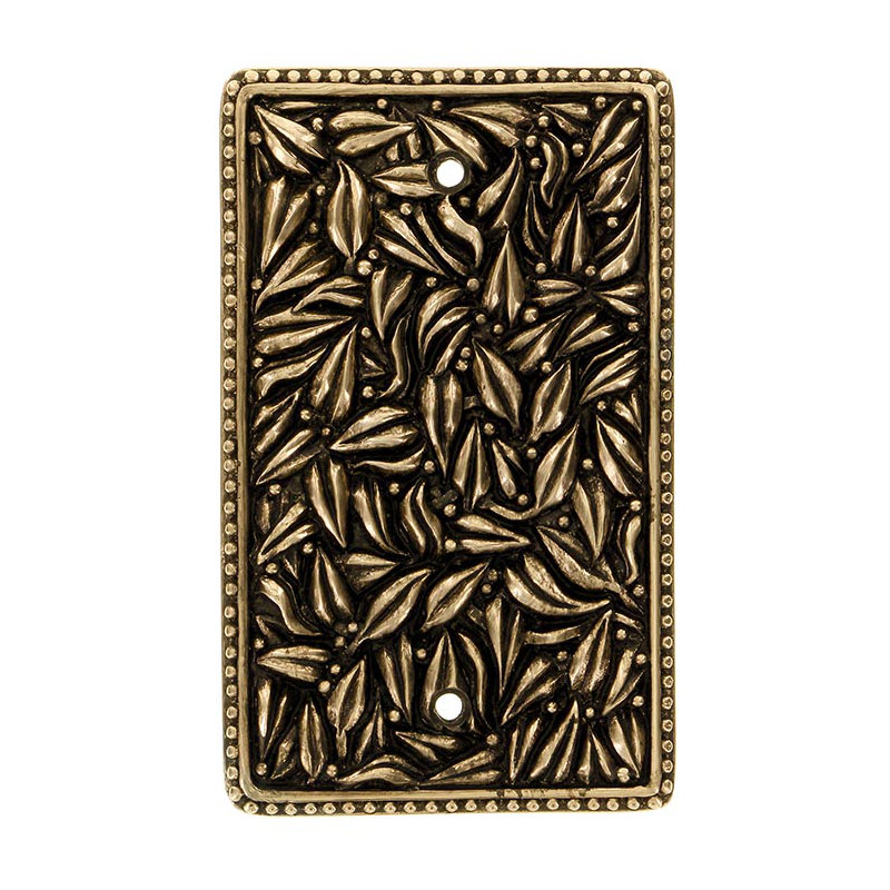 San Michele Blank Wall Plate, Antique Gold
