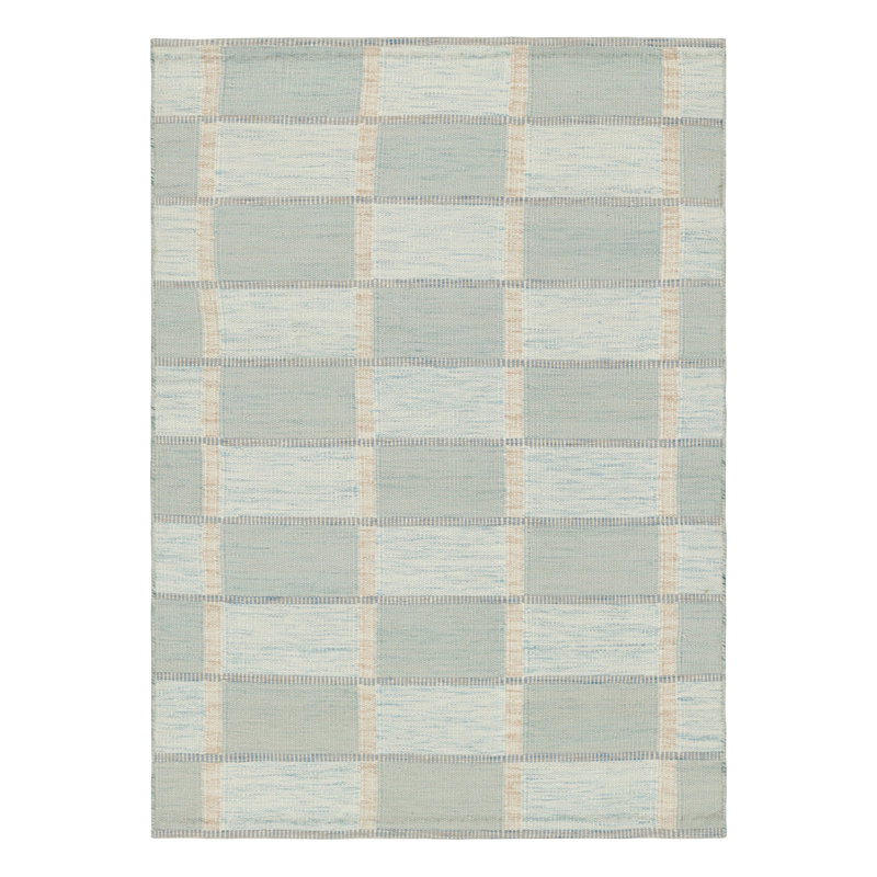Scandinavian Wool Geometric Area Rug, Rectangle 12' x 18'
