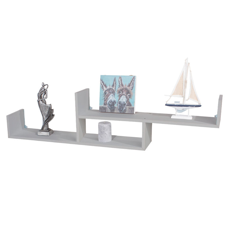 Floating Shelf, Grey