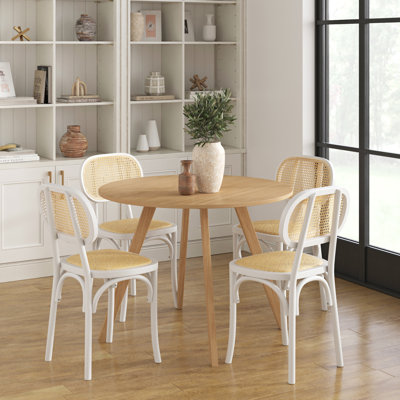 Nikolai 40" Wood Dining Table