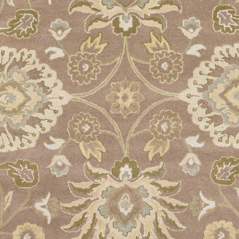 Arden Wool Floral Indoor Rug, Round 9'9"