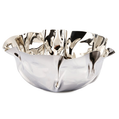 Mercer41 Basile Stainless Steel Serving Bowl