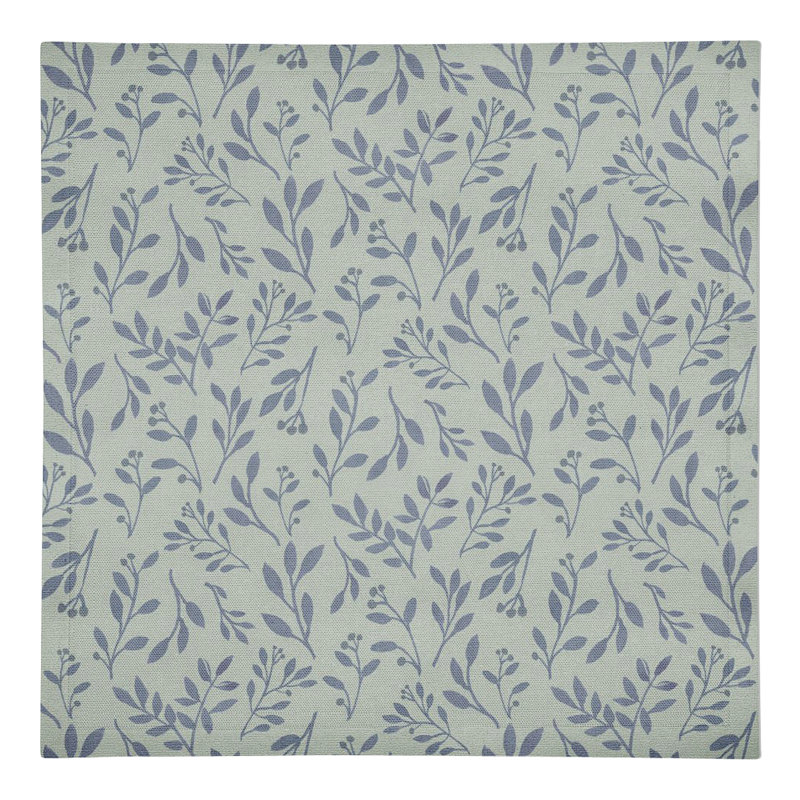 Chilyn Cotton Floral Rectangle Napkin, Green