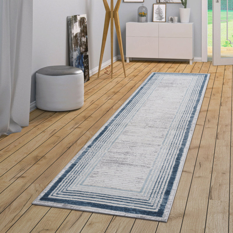 Tapis d'intérieur tissé à la machine, Tapis de couloir 2 pi 2 po x 8 pi