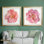 Blossomed Peony I - ensemble de 2 cadres photo Blossomed Peony I