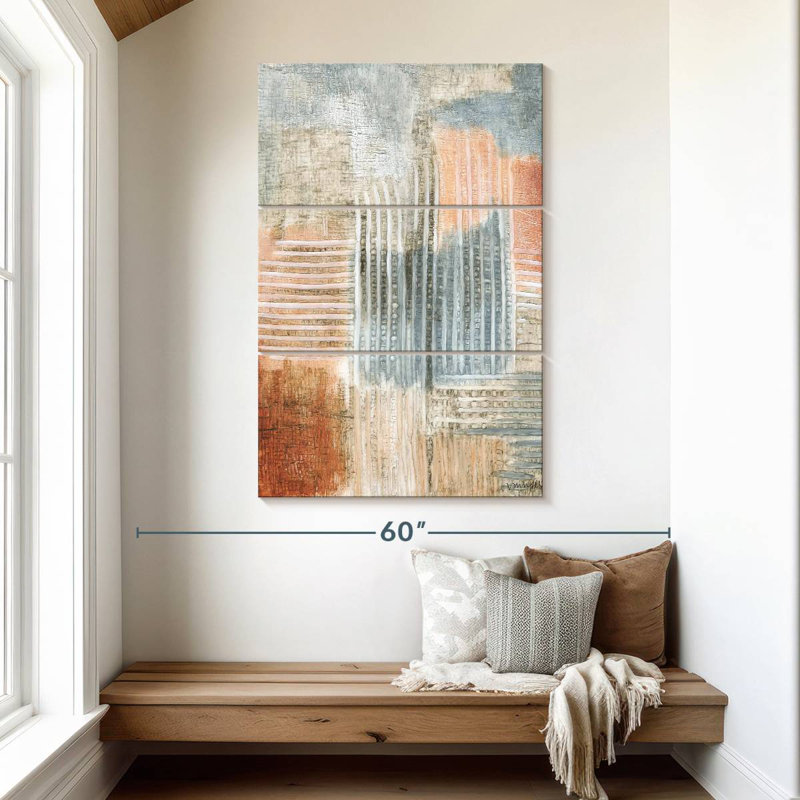 Summer Rust I, 50" H x 32" W