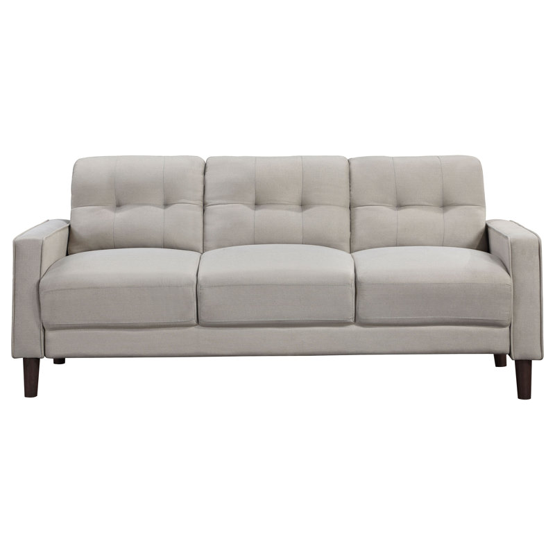 Canapé rembourré Lamorteau, Polyester beige