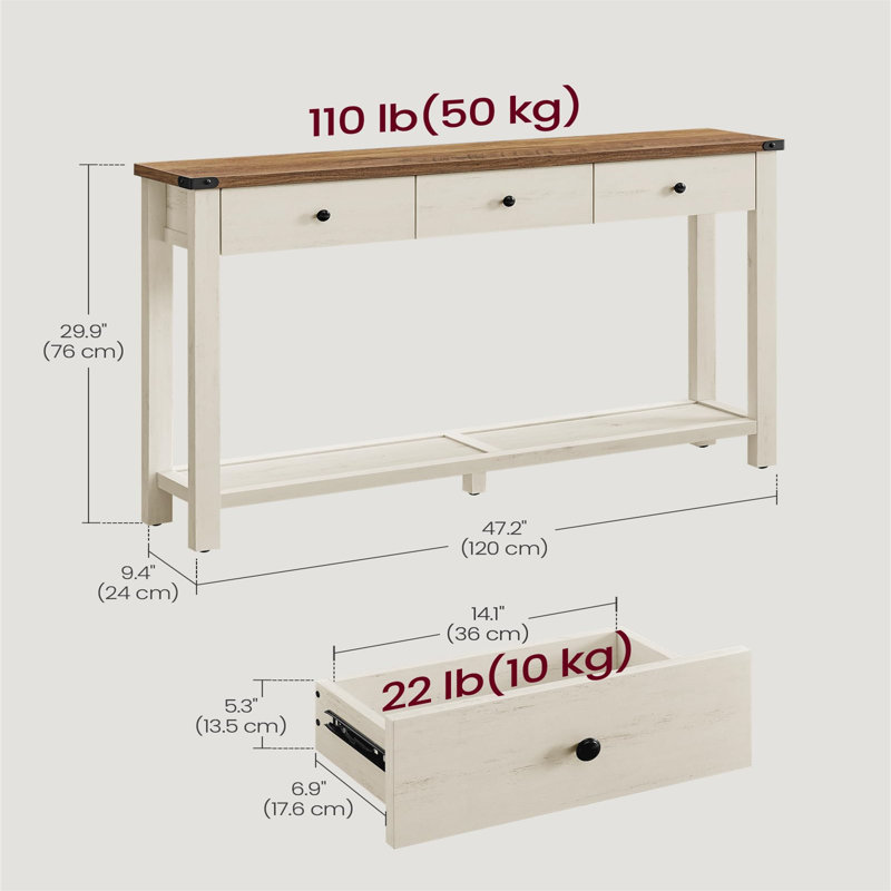 Hertwig 10cm Console Table