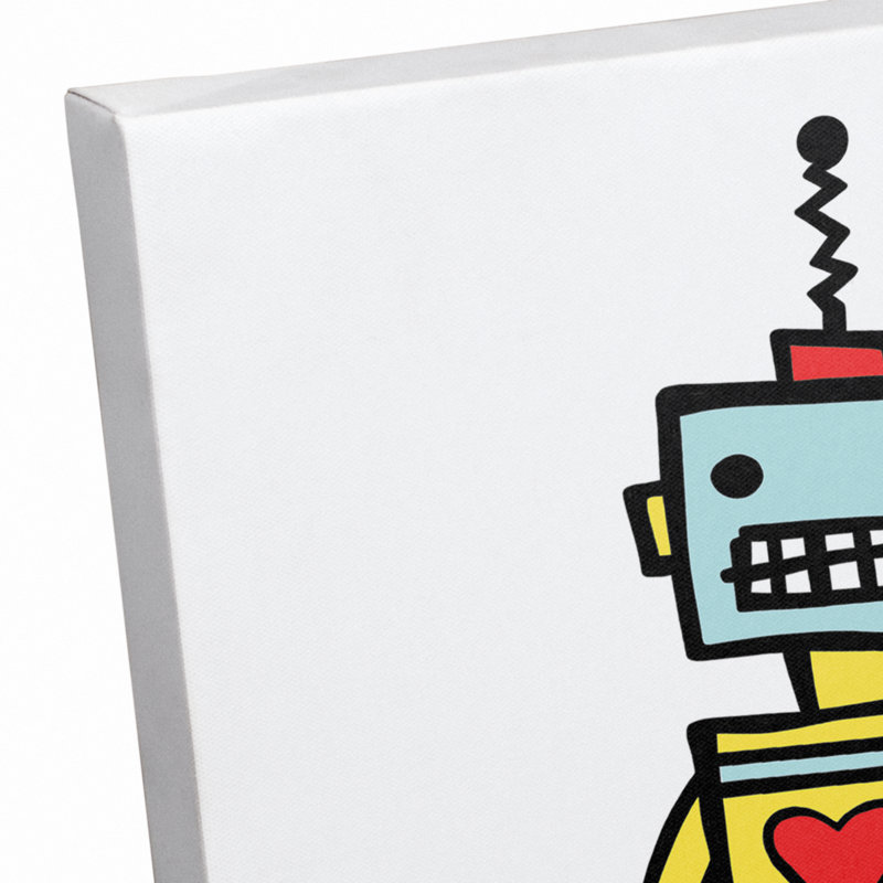 Art sur toile Pizano I Like You a Bot