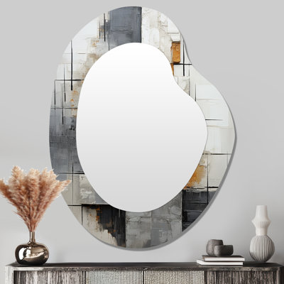 Grand miroir mural Joetta - Abstract Collages