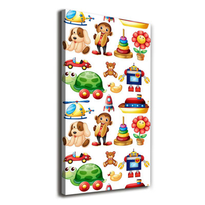 Toys - Wrapped Canvas Print
