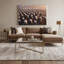 «Farm Farm Plants», art mural sur toile noire-41224257