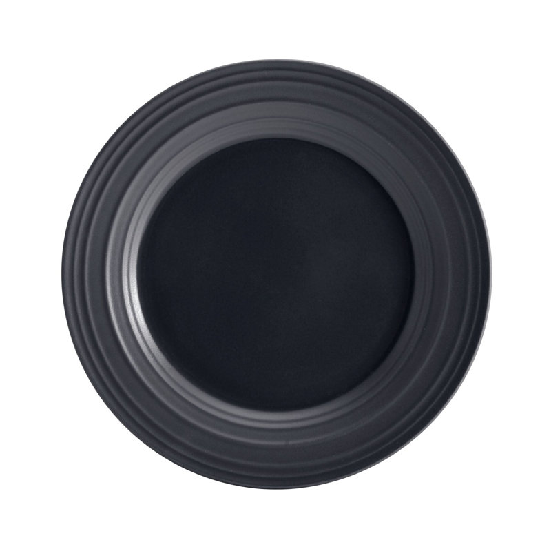 Swirl Graphite 4-Piece Place Setting, Service for 1