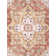 Tapis en polyester / polypropylène Heritage en rouille / ivoire