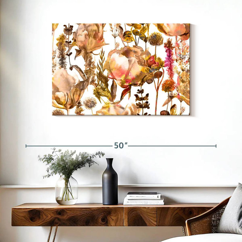 Harnek Artistic Peonies, 24" H x 36" W